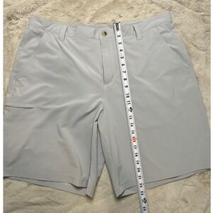 Columbia PFG Fishing Shorts Mens 40 Grey Excellent Performance Cargo 10 Inseam